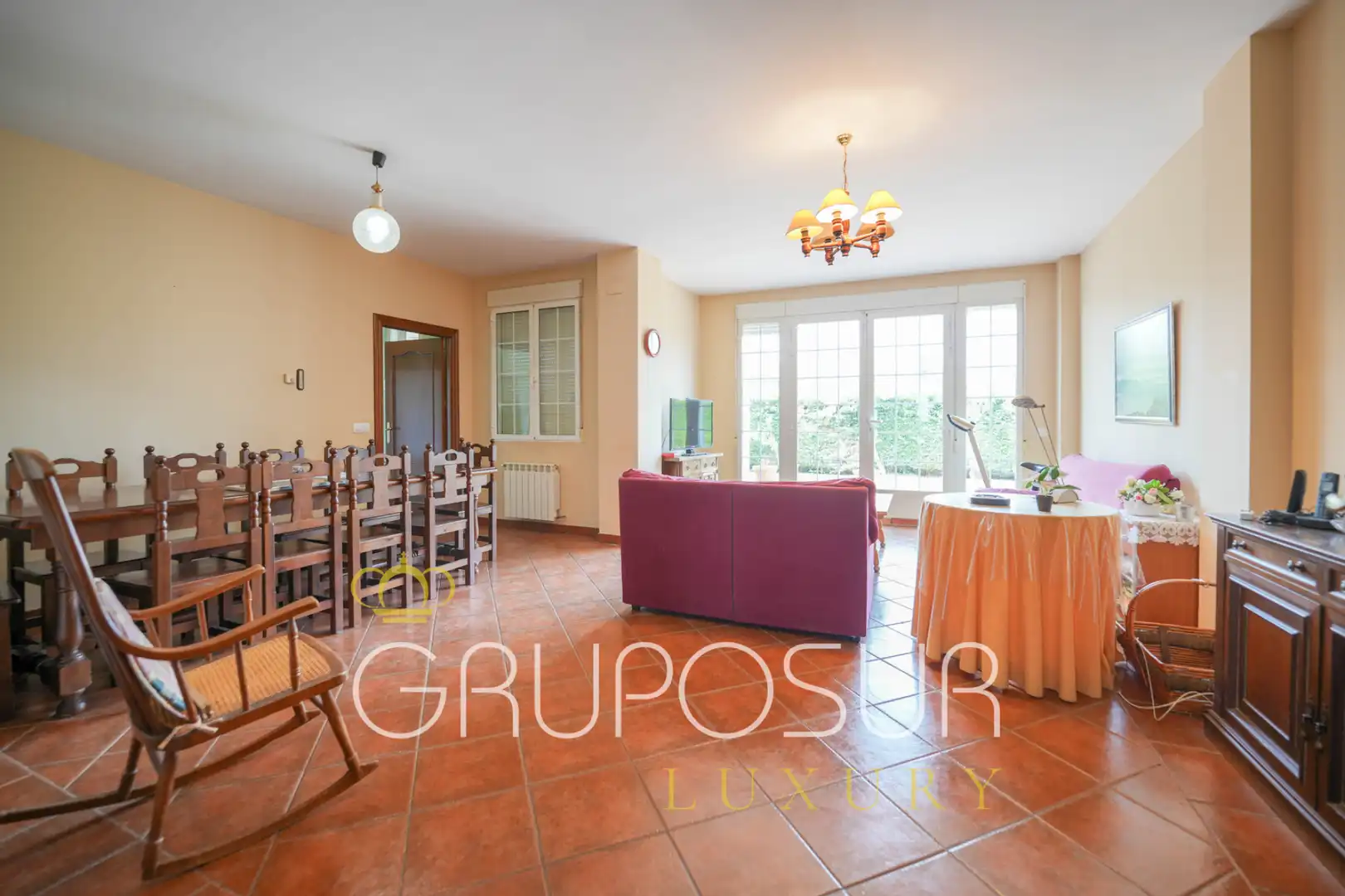 Sala de estar de Casa o chalet en venta en Boecillo con Calefacción, Jardín privado y Terraza