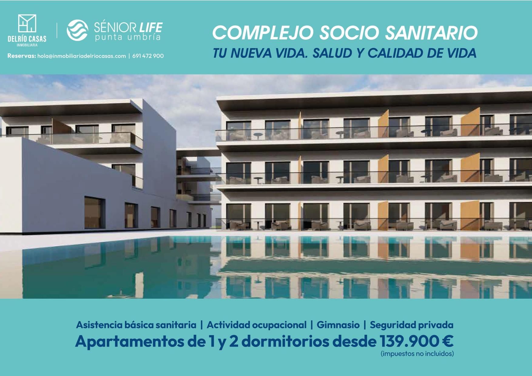 Piscina de Apartament en venda en Punta Umbría amb Aire condicionat, Jardí privat i Terrassa