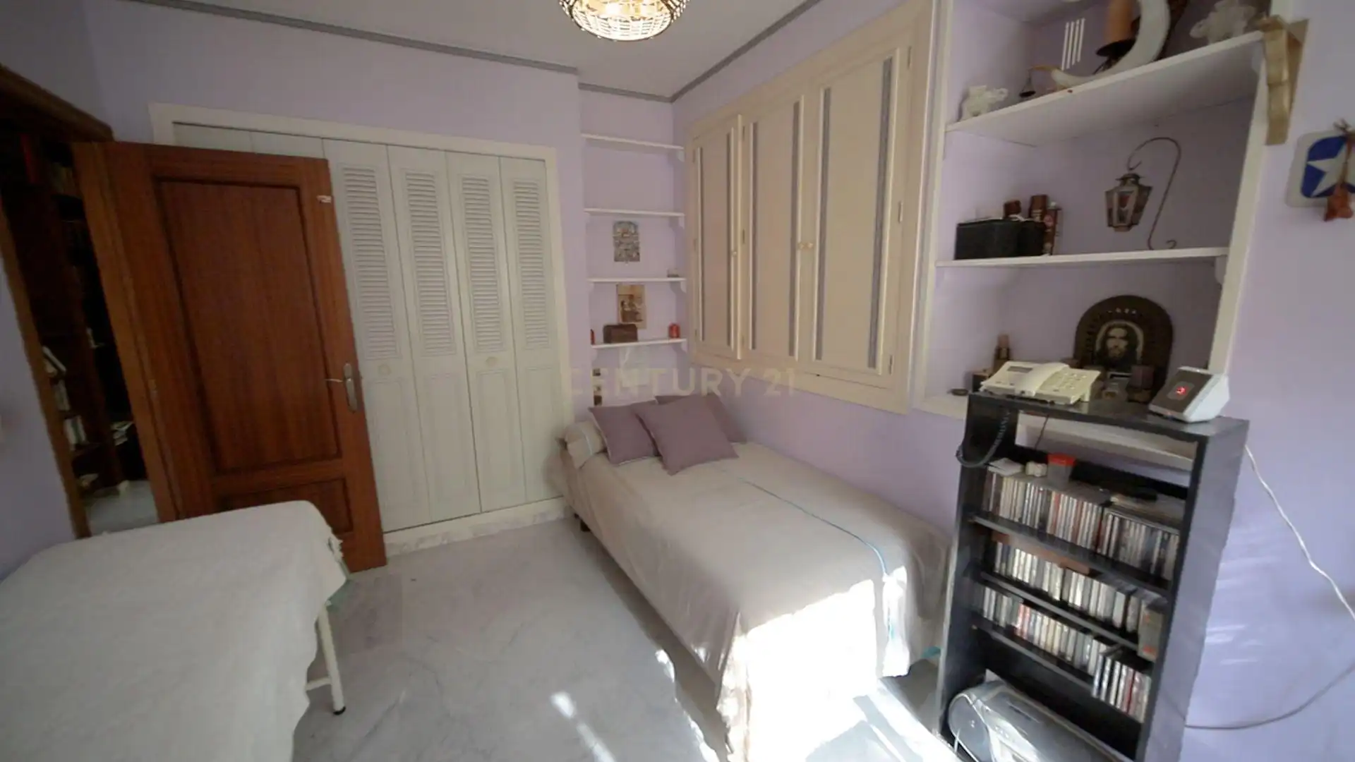 Bedroom of Flat for sale in Málaga  with Air Conditioner and Community pool