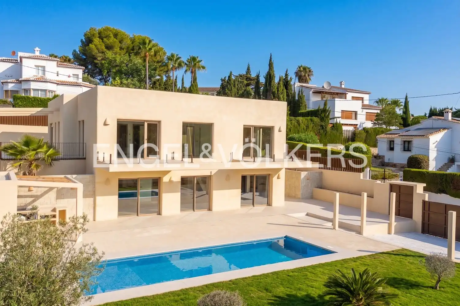 Exterior view of Houses for sale in Jávea / Xàbia  with Air Conditioner, Heating and Private garden