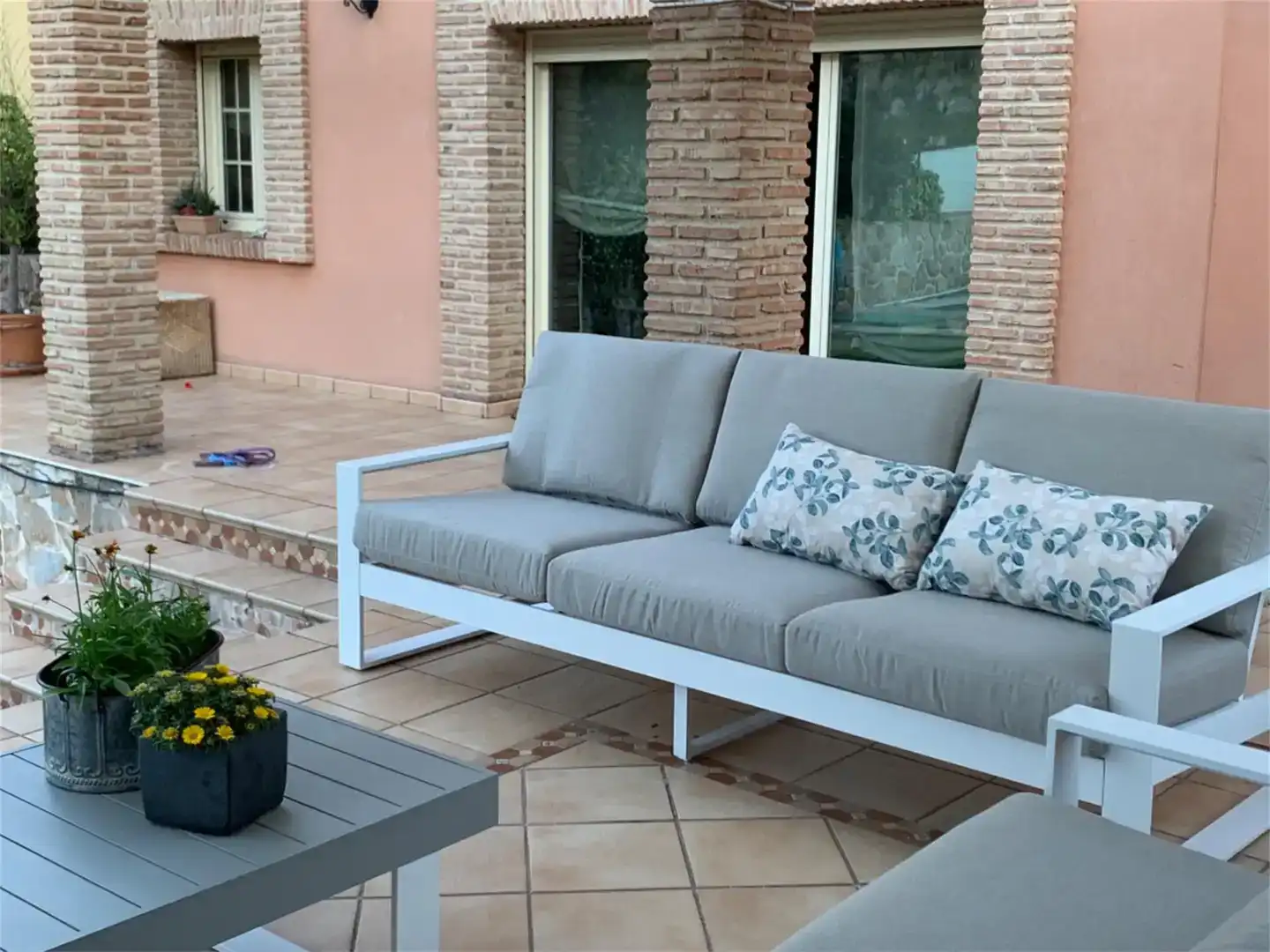 Terraza de Casa o chalet en venta en Manzanares El Real con Aire acondicionado, Jardín privado y Trastero