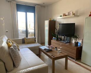 Living room of Apartment to rent in La Línea de la Concepción  with Air Conditioner, Terrace and Furnished