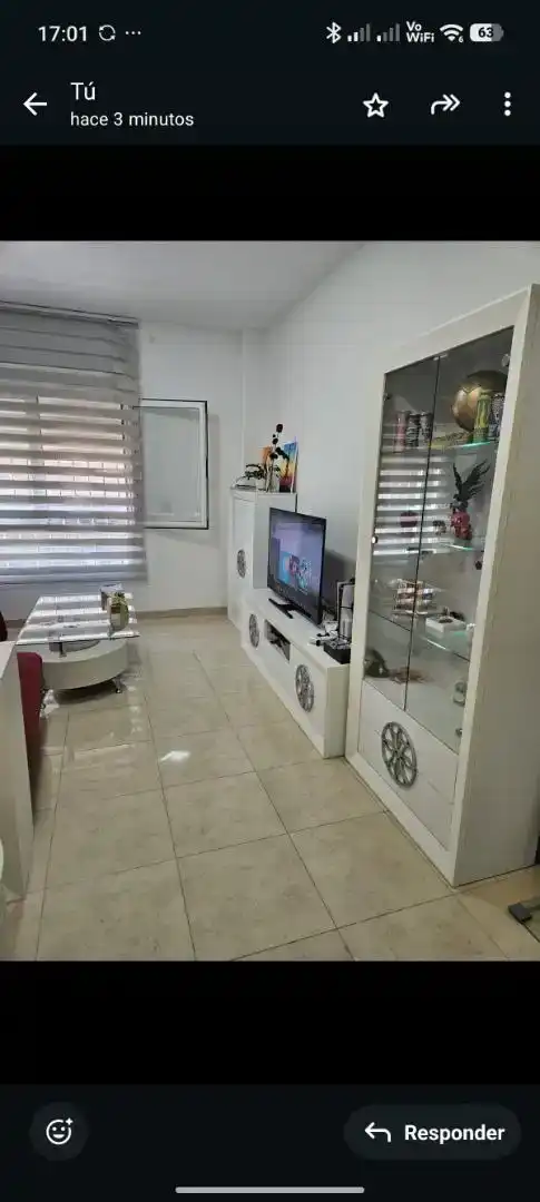 Living room of Flat for sale in Roquetas de Mar ciudad