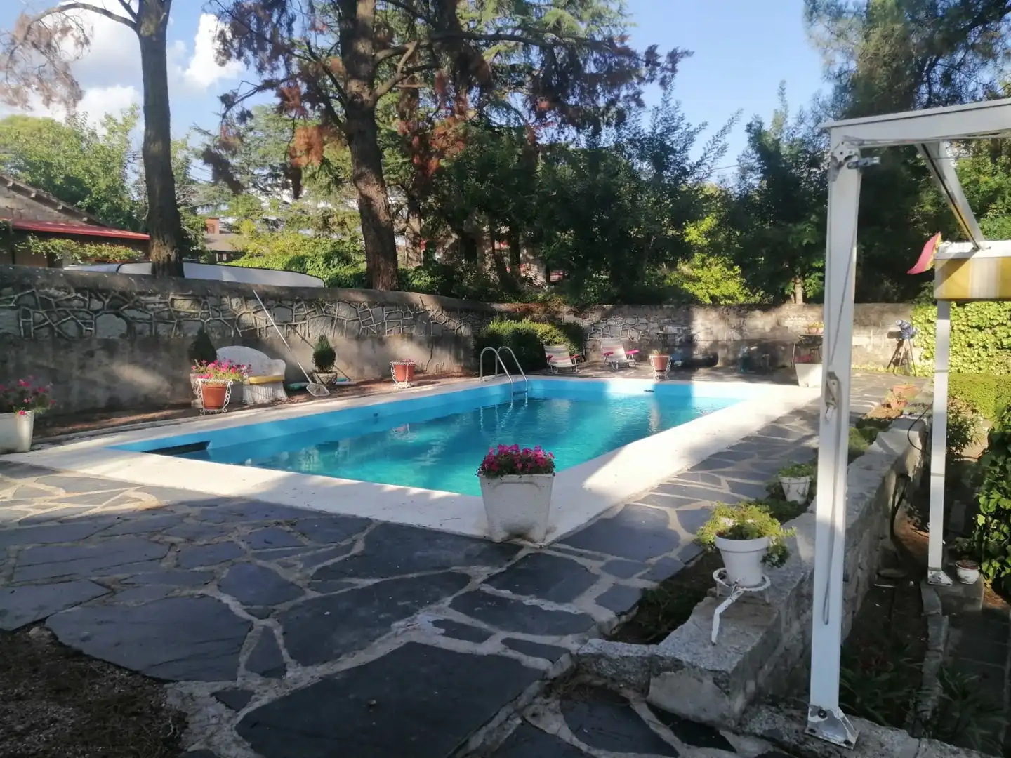 Swimming pool of Houses for sale in Alpedrete  with Private garden, Terrace and Storage room