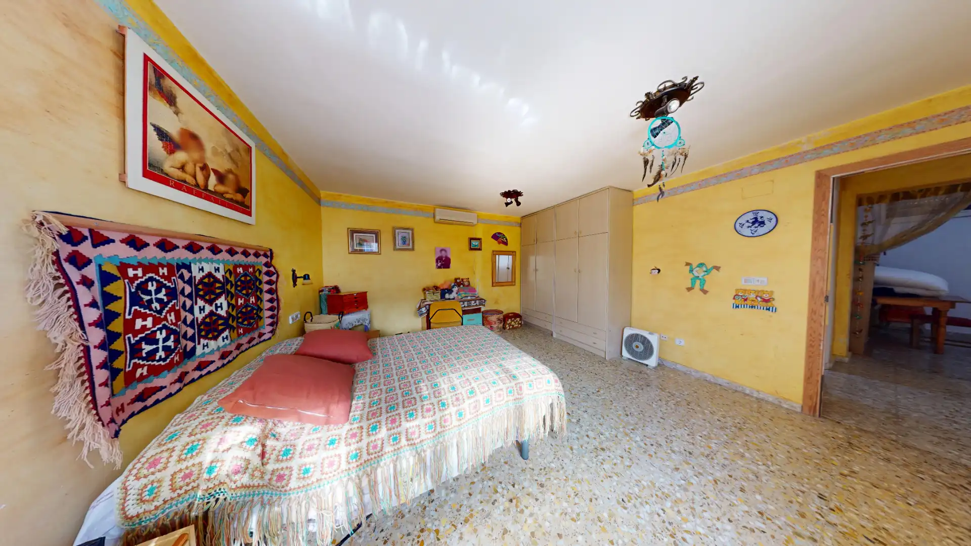 Bedroom of Houses for sale in Elche / Elx  with Air Conditioner, Heating and Private garden