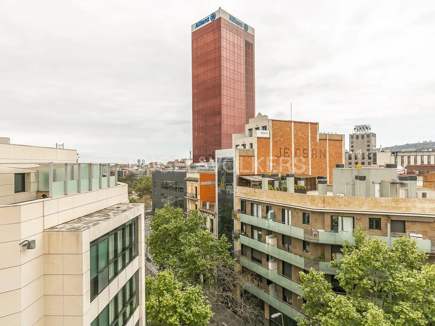 Exterior view of Flat for rent in Barcelona  with Air Conditioner, Heating and Parquet flooring