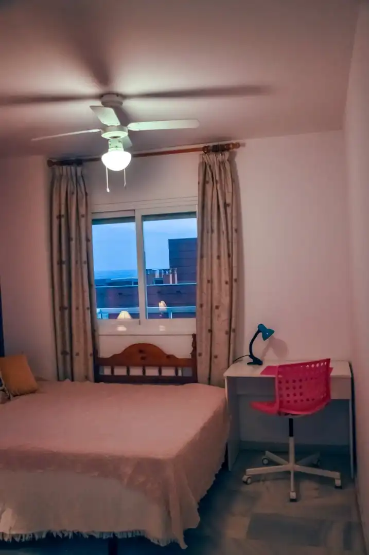 Bedroom of Flat for sale in Málaga  with Balcony