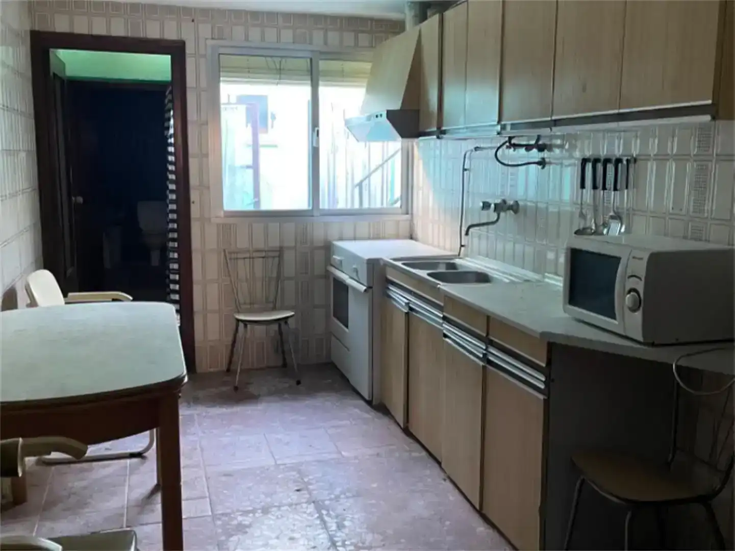 Küche von Wohnung zum Verkauf in Paniza mit Abstellraum, Möbliert und Ofen