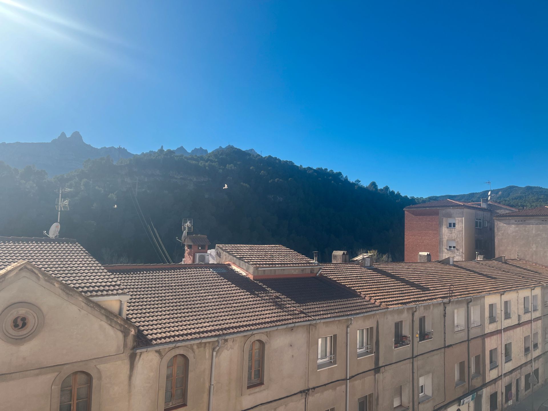 Exterior view of Attic for sale in Castellbell i el Vilar  with Heating and Balcony