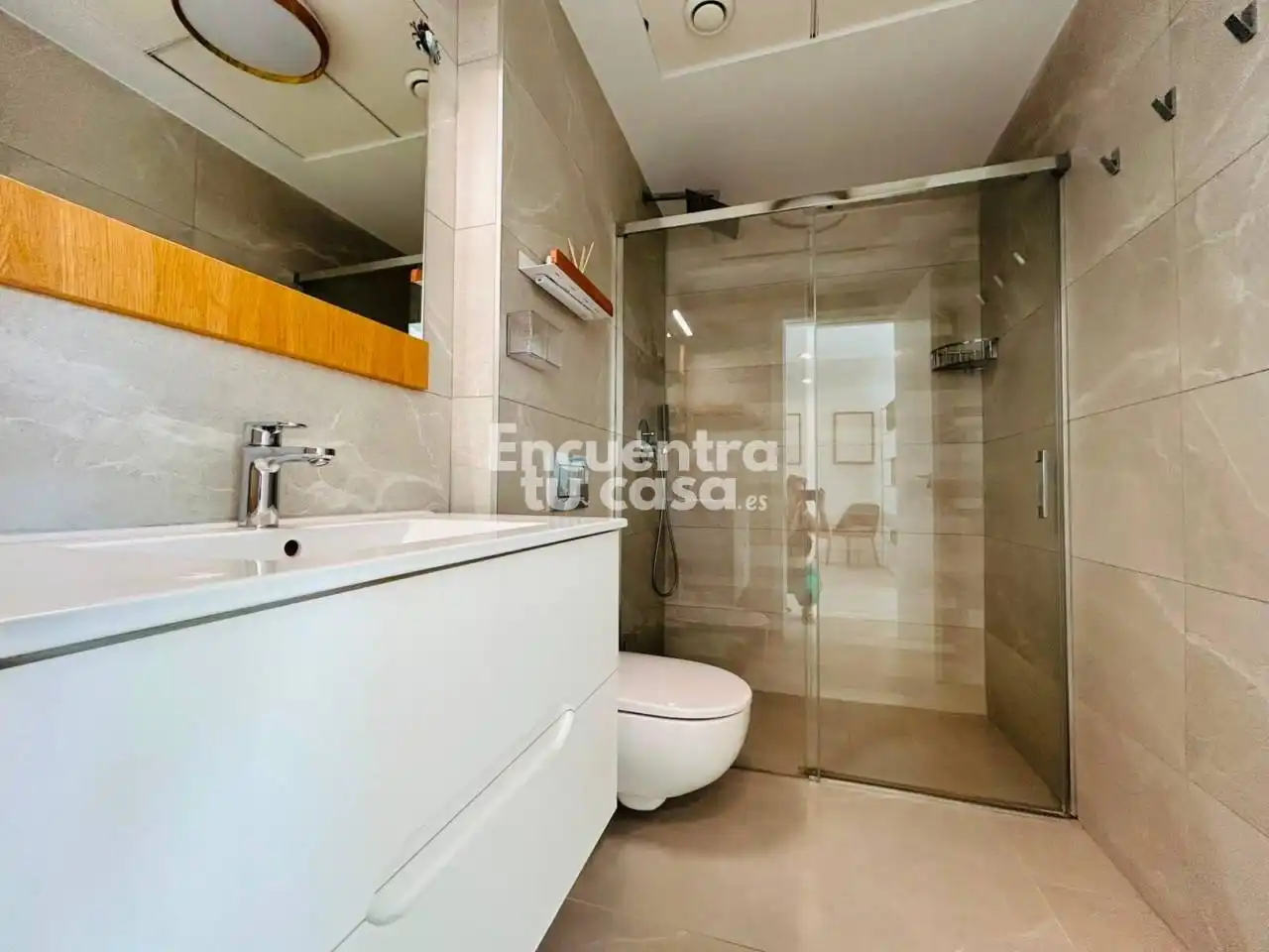Badezimmer von Wohnung zur Miete in Finestrat mit Klimaanlage, Heizung und Terrasse