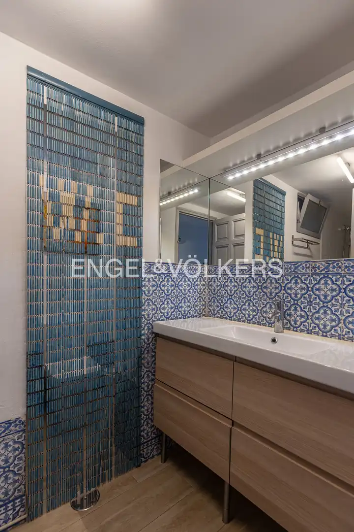 Badezimmer von Wohnung zur Miete in Madrid mit Klimaanlage, Heizung und Abstellraum