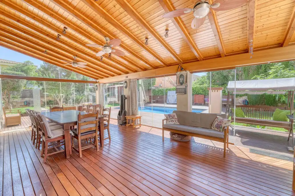 Terraza de Casa o chalet en venta en Calvià con Aire acondicionado, Calefacción y Jardín privado