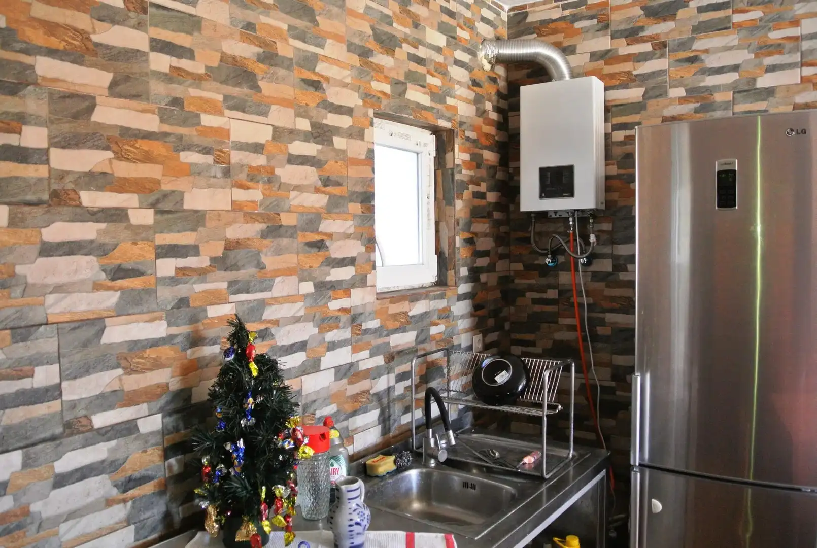 Cocina de Casa o chalet en venta en Xàtiva con Aire acondicionado, Jardín privado y Terraza