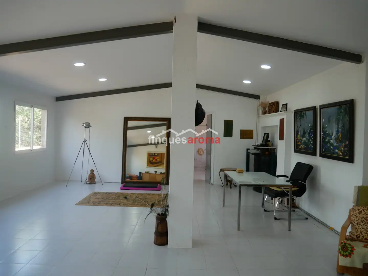 Sala d'estar de Casa o xalet en venda en Alió amb Aire condicionat, Calefacció i Jardí privat