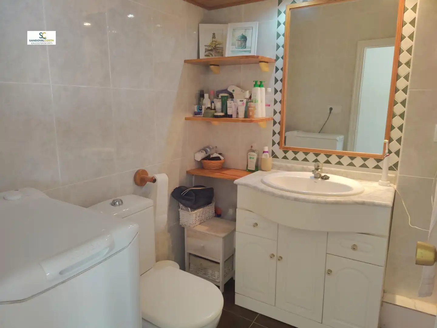 Badezimmer von Wohnung zur Miete in Alicante / Alacant mit Klimaanlage und Möbliert