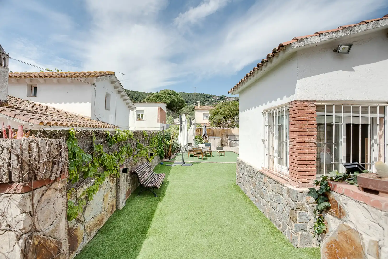 Vista exterior de Casa o xalet en venda en Cabrils amb Calefacció i Traster