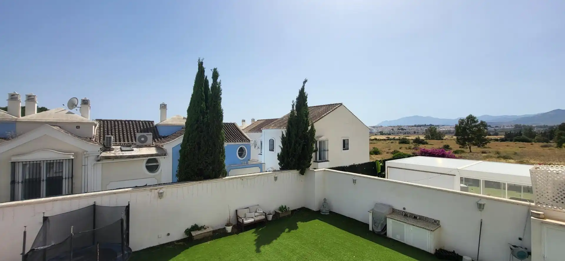 Jardí de Apartament de lloguer en Marbella amb Jardí privat, Terrassa i Moblat
