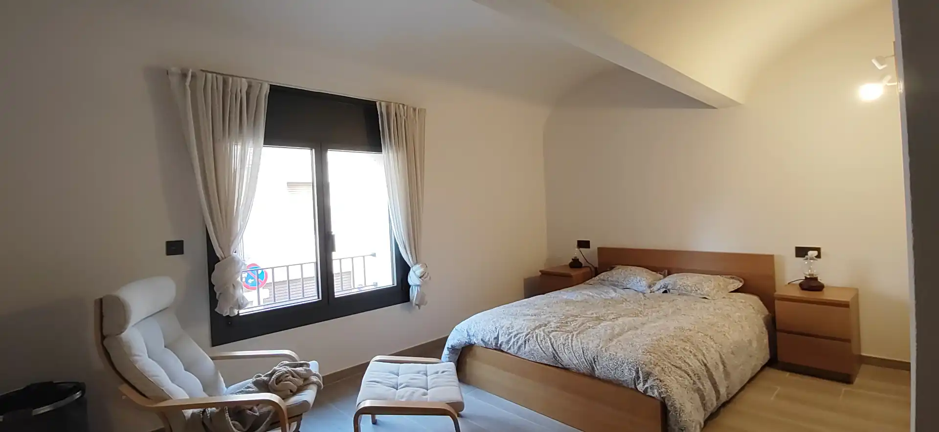 Schlafzimmer von Maisonette zum Verkauf in L'Armentera mit Klimaanlage und Terrasse