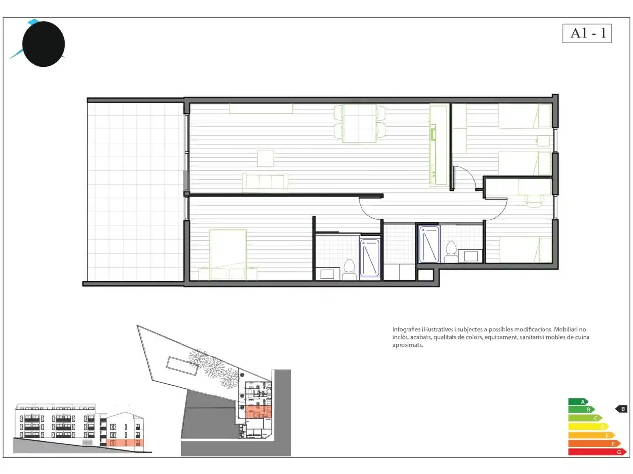 Piso en venta en La Roca del Vallès con Aire acondicionado, Calefacción y Parquet
