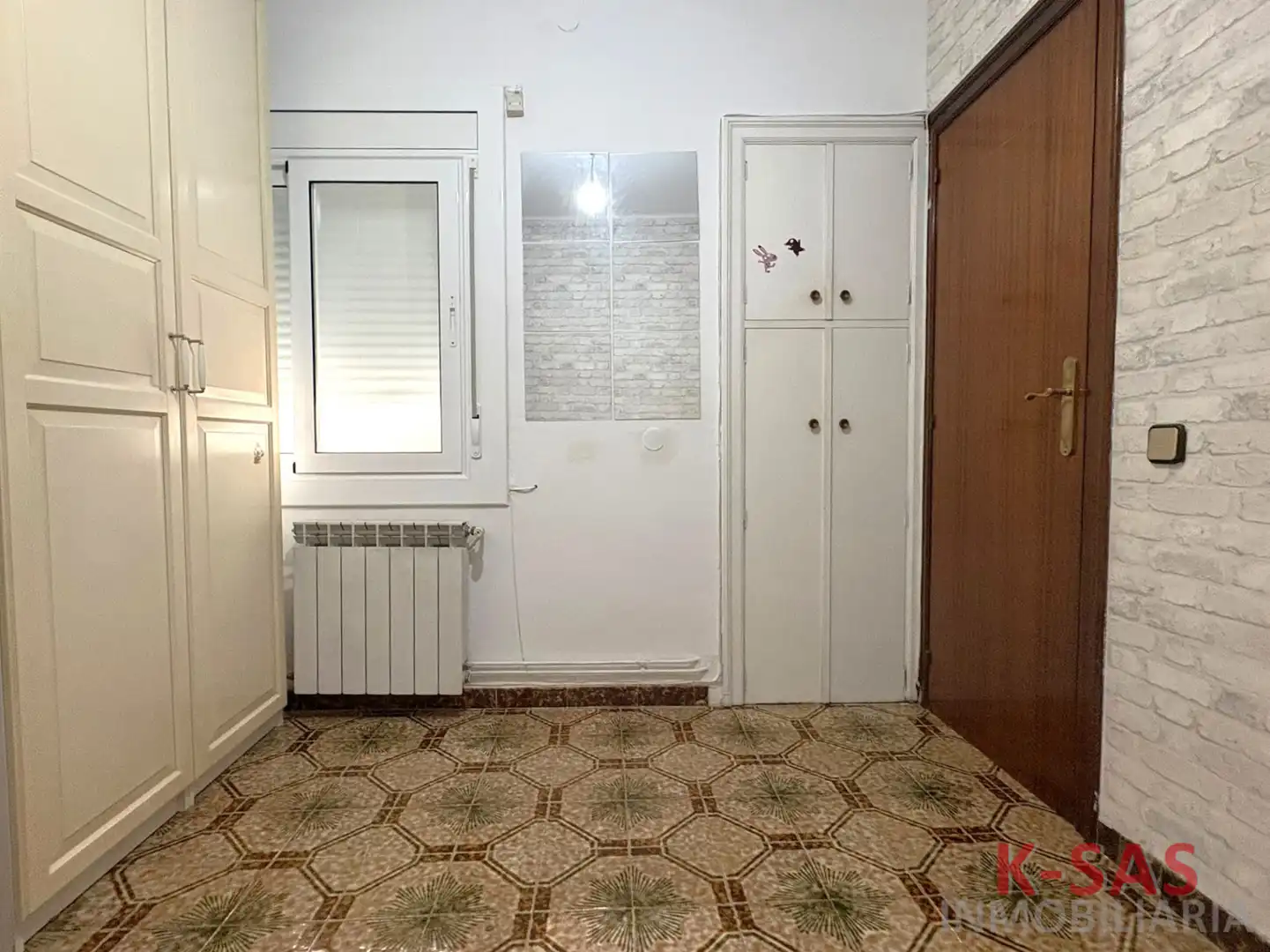 Schlafzimmer von Wohnung zum Verkauf in Esplugues de Llobregat mit Heizung und Ofen