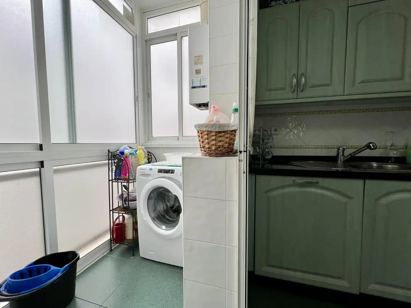 Kitchen of Flat for sale in Córdoba  with Air Conditioner, Terrace and Balcony