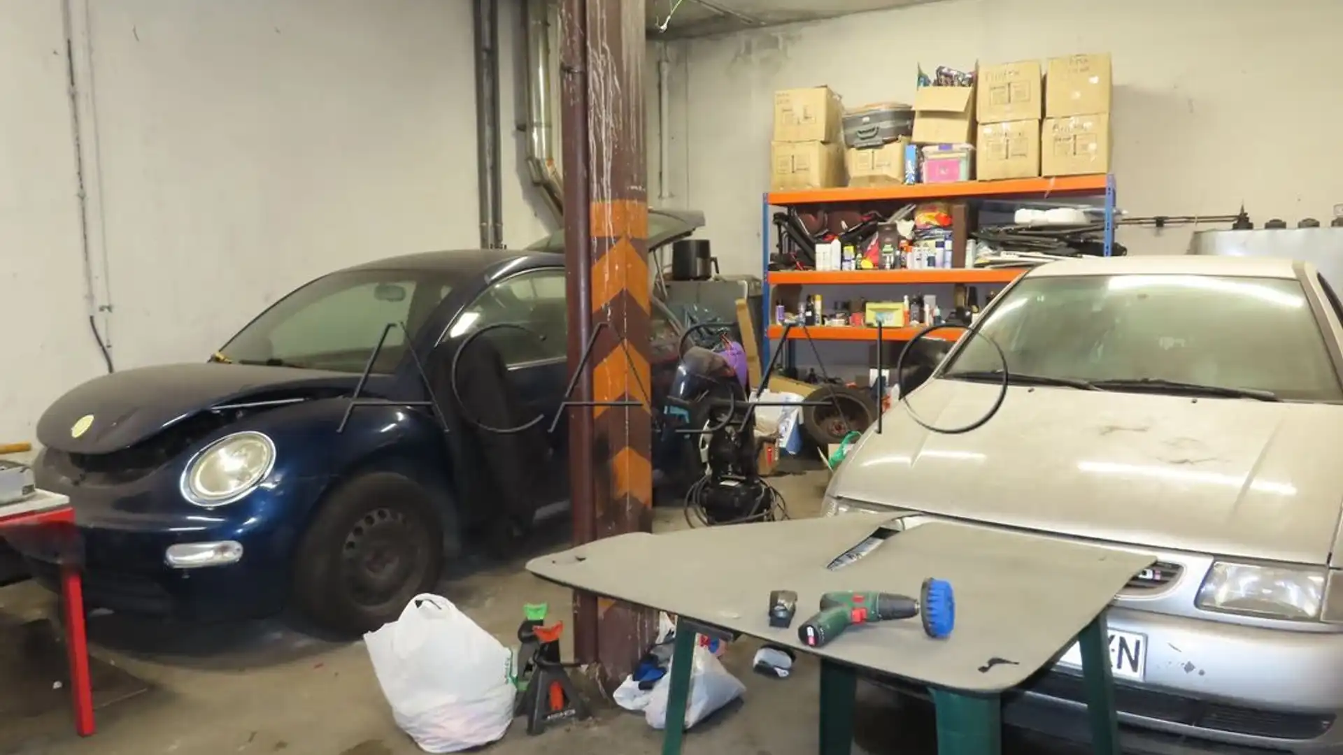 Parking of Houses for sale in Numancia de la Sagra  with Air Conditioner and Heating