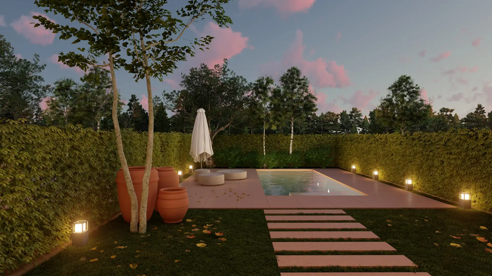 Schwimmbecken von Wohnung zum Verkauf in El Vendrell mit Klimaanlage, Privatgarten und Schwimmbad