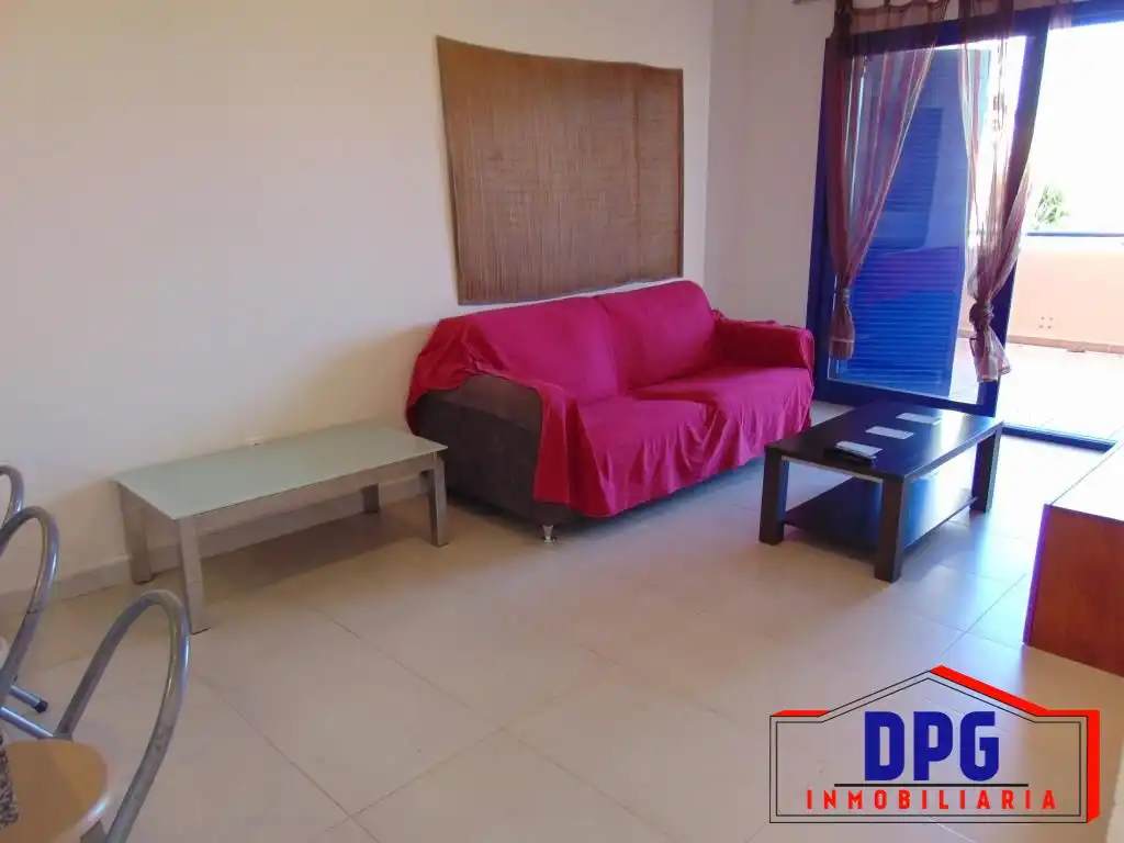 Sala d'estar de Apartament en venda en Mojácar amb Aire condicionat, Terrassa i Traster