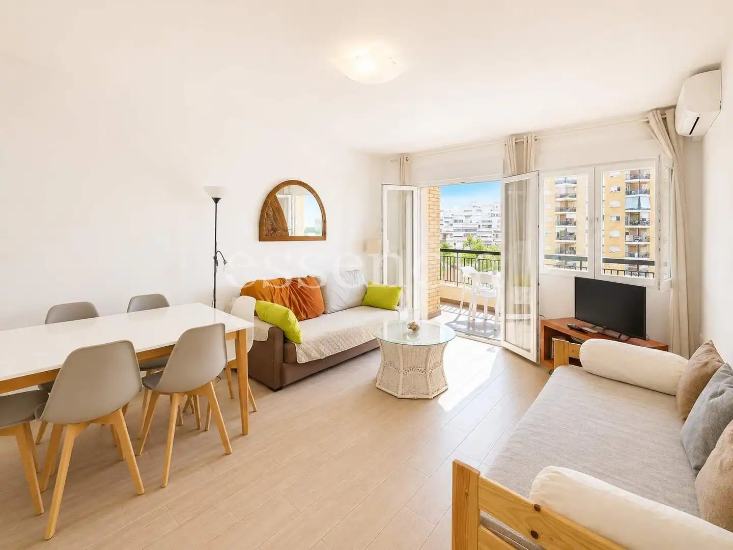 Vista exterior de Apartamento en venta en Gandia con Jardín privado, Terraza y Balcón