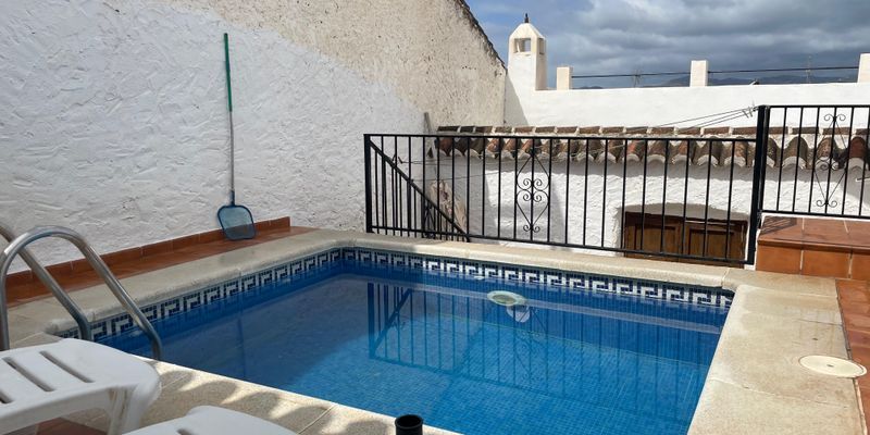 Piscina de Casa o xalet en venda en Nerja amb Terrassa