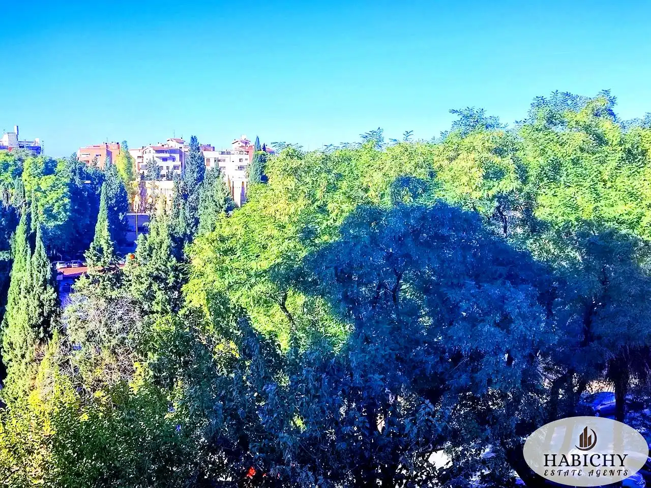 Vista exterior de Pis en venda en Murcia amb Aire condicionat