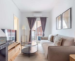 Sala d'estar de Apartament per a compartir en  Barcelona Capital amb Aire condicionat, Calefacció i Terrassa