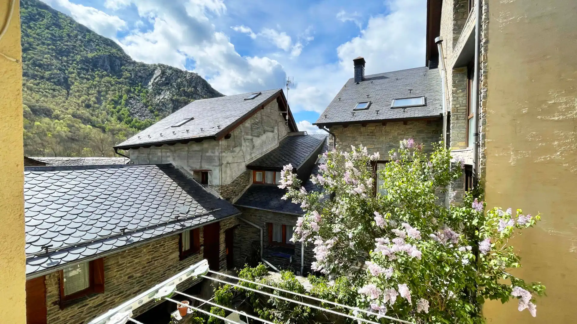 Vista exterior de Casa o xalet en venda en Vall de Cardós amb Calefacció, Jardí privat i Parquet