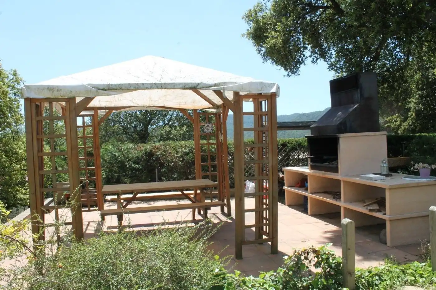 Terrassa de Casa o xalet en venda en Vallgorguina amb Calefacció, Jardí privat i Terrassa