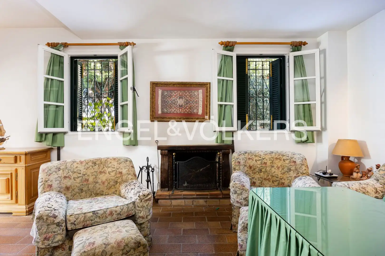 Sala d'estar de Casa o xalet en venda en Sanlúcar de Barrameda amb Calefacció, Jardí privat i Terrassa