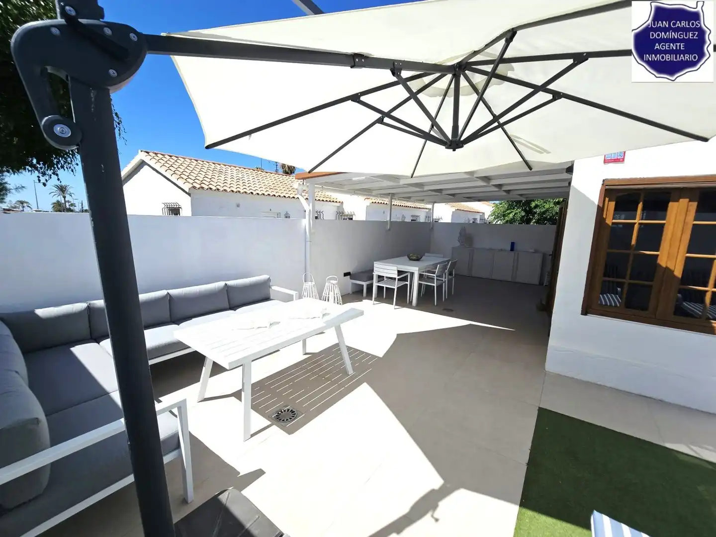 Terraza de Casa o chalet de alquiler en San Bartolomé de Tirajana con Aire acondicionado, Jardín privado y Terraza