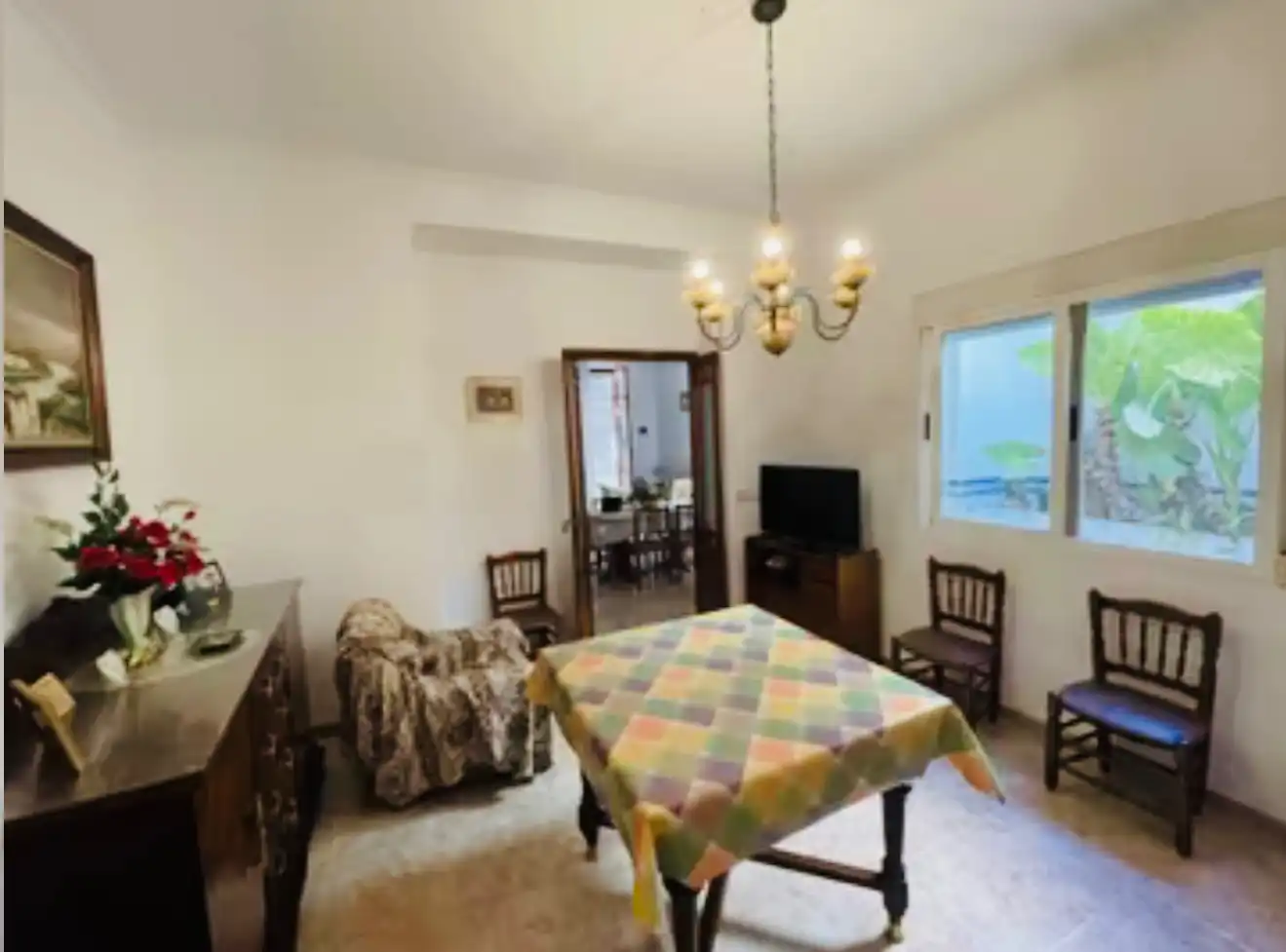 Esszimmer von Einfamilien-Reihenhaus zum Verkauf in La Vall de Laguar mit Terrasse, Abstellraum und Möbliert