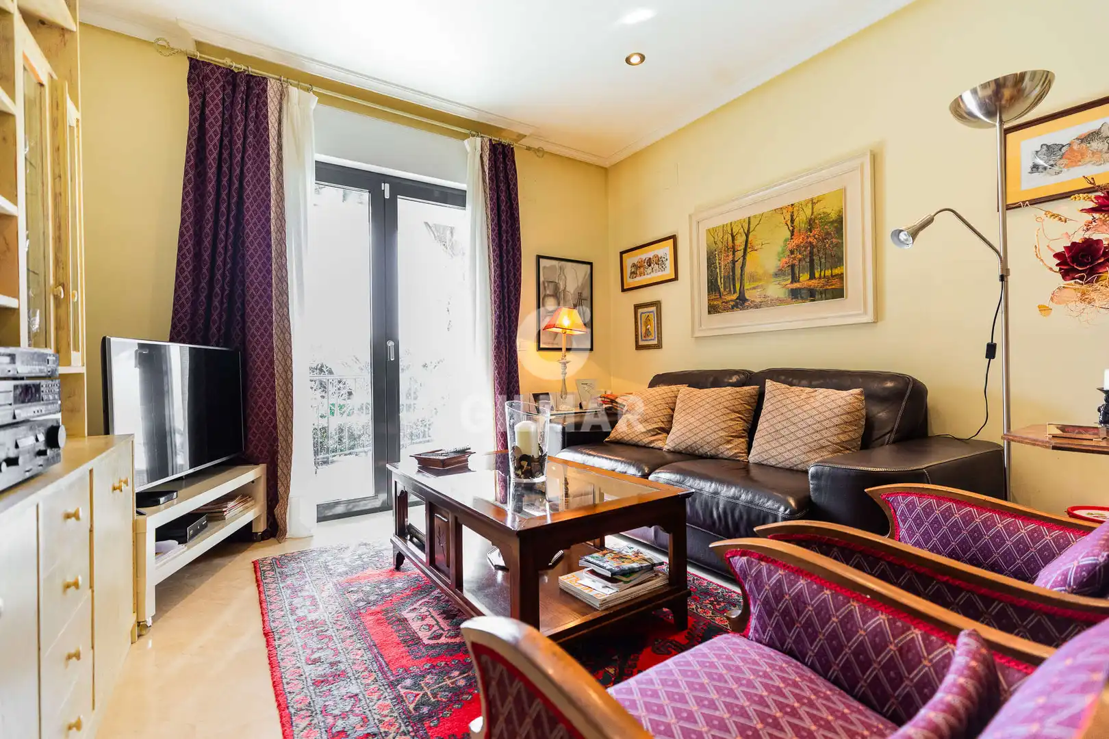Living room of Houses for sale in Hoyo de Manzanares  with Heating, Private garden and Swimming Pool