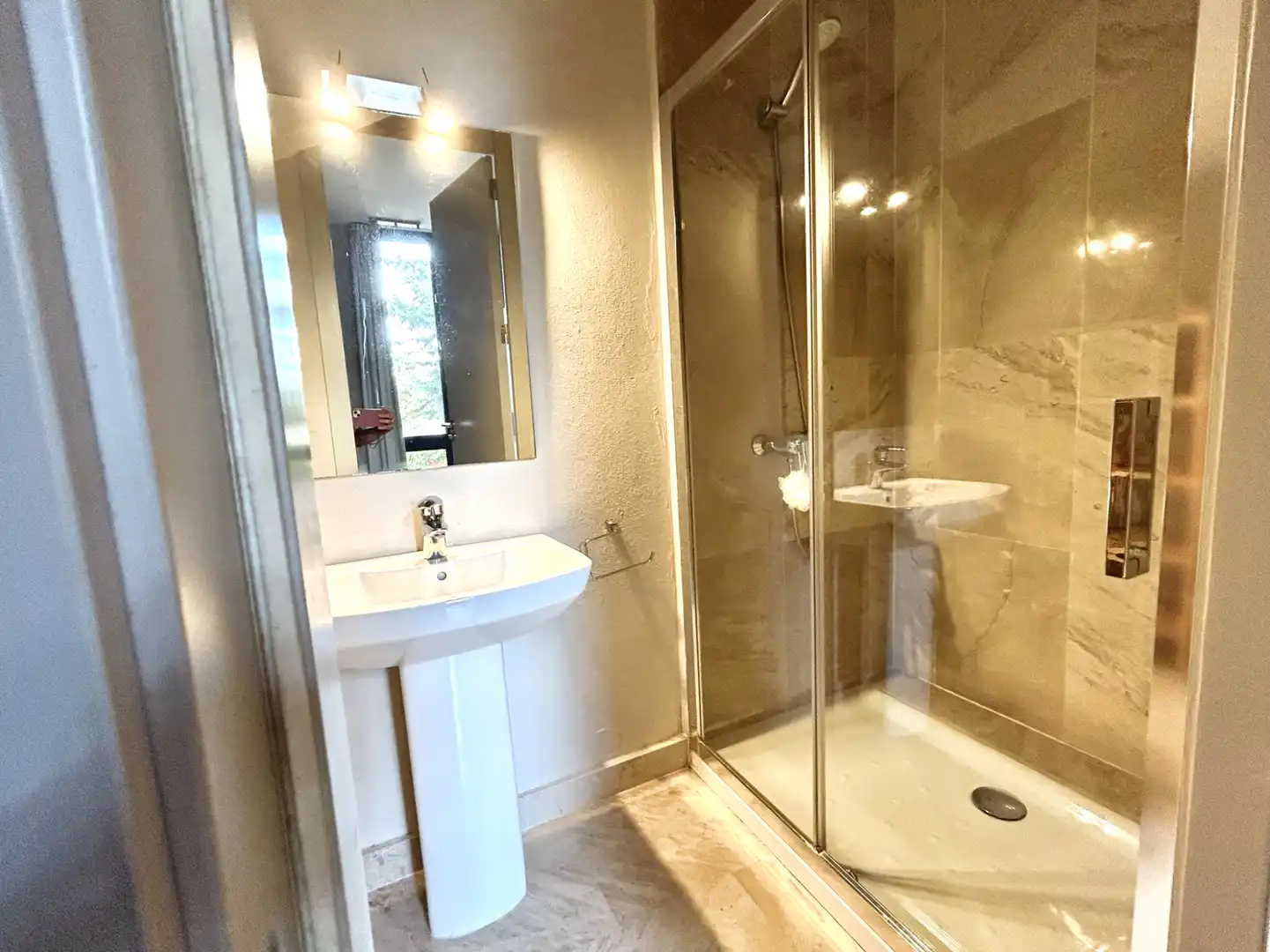 Bathroom of Flat for rent in Son Servera  with Air Conditioner, Heating and Terrace