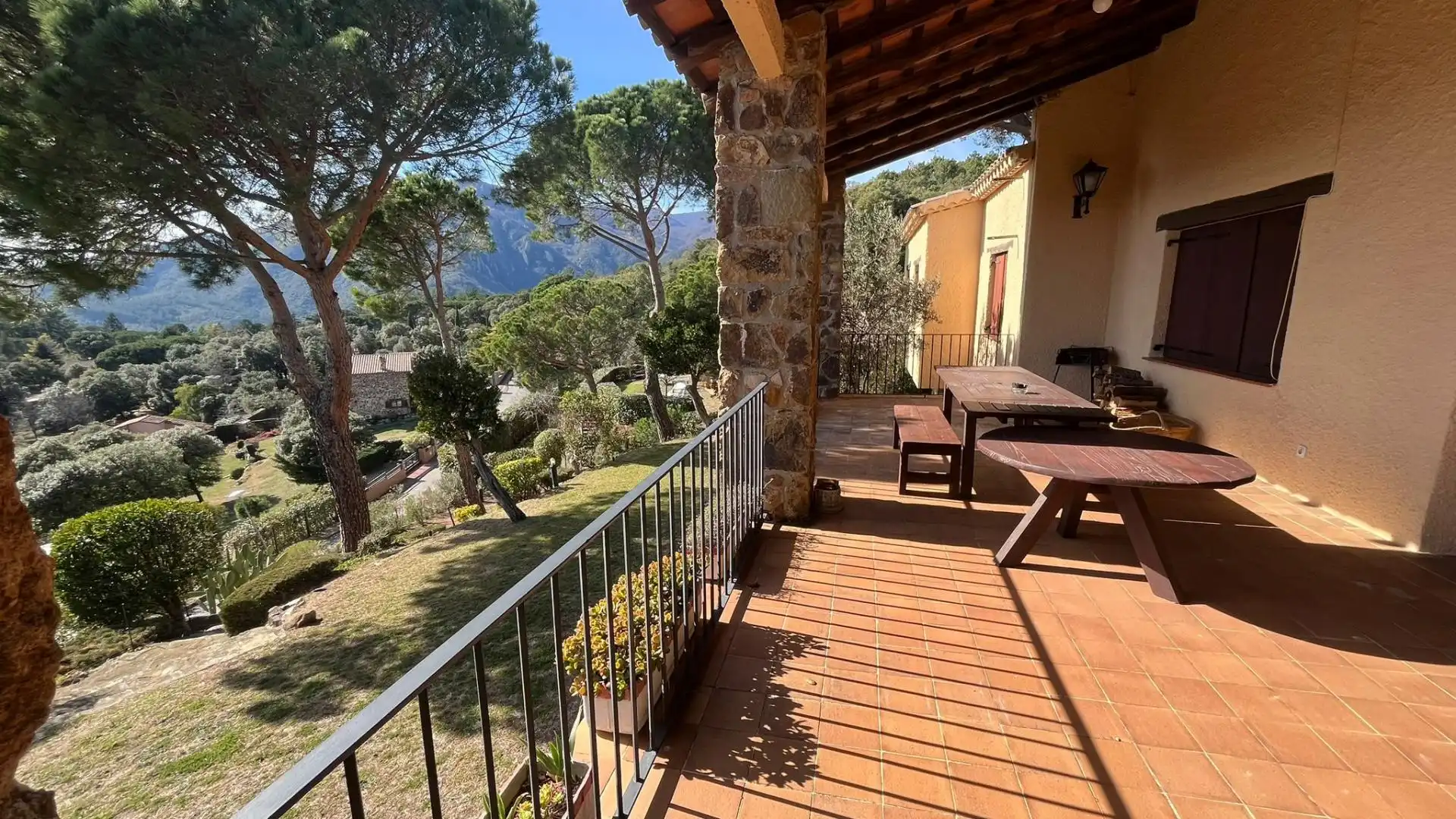 Terrassa de Casa o xalet en venda en Arbúcies amb Calefacció i Jardí privat