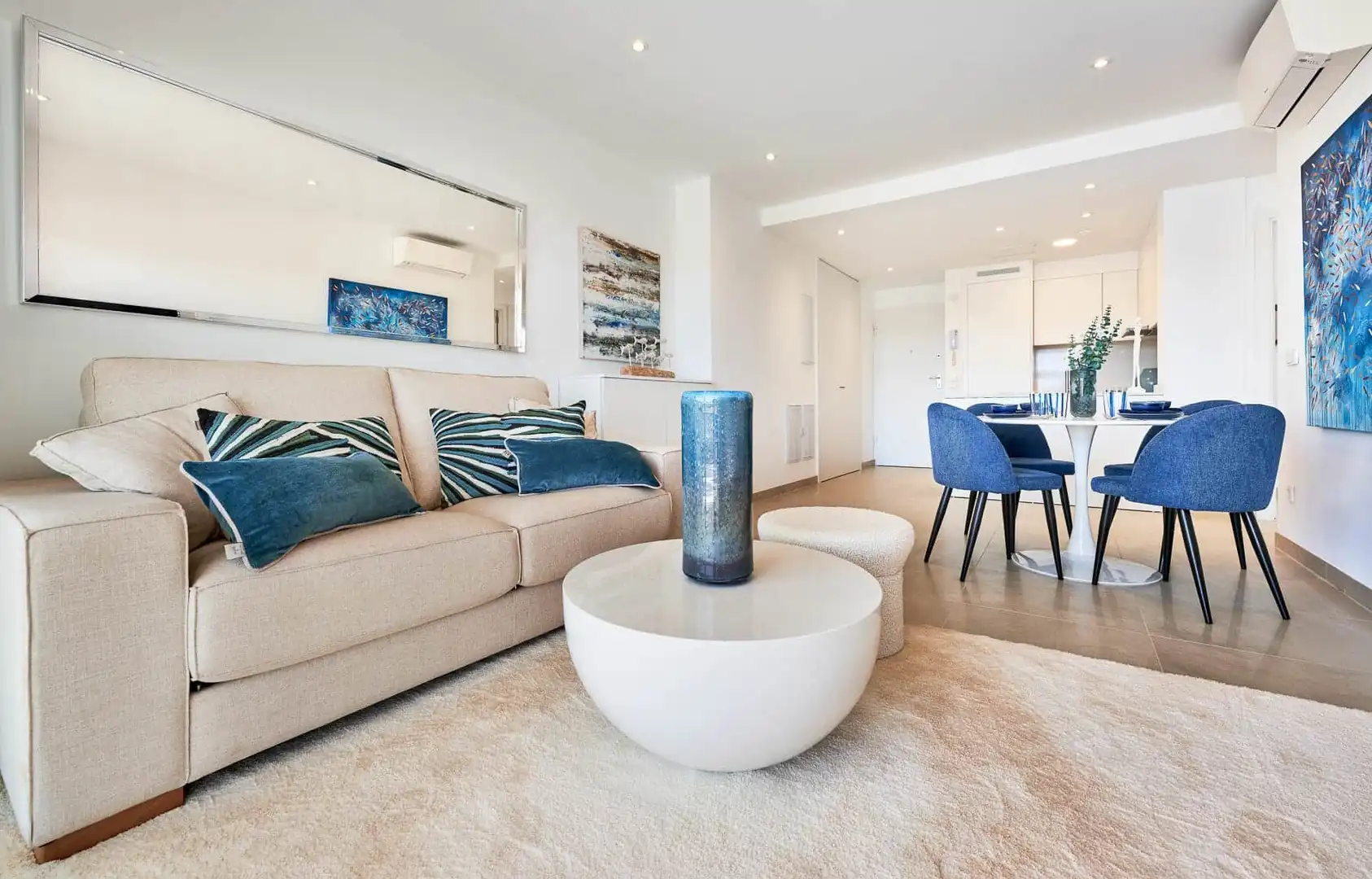 Sala d'estar de Apartament en venda en Santanyí amb Calefacció
