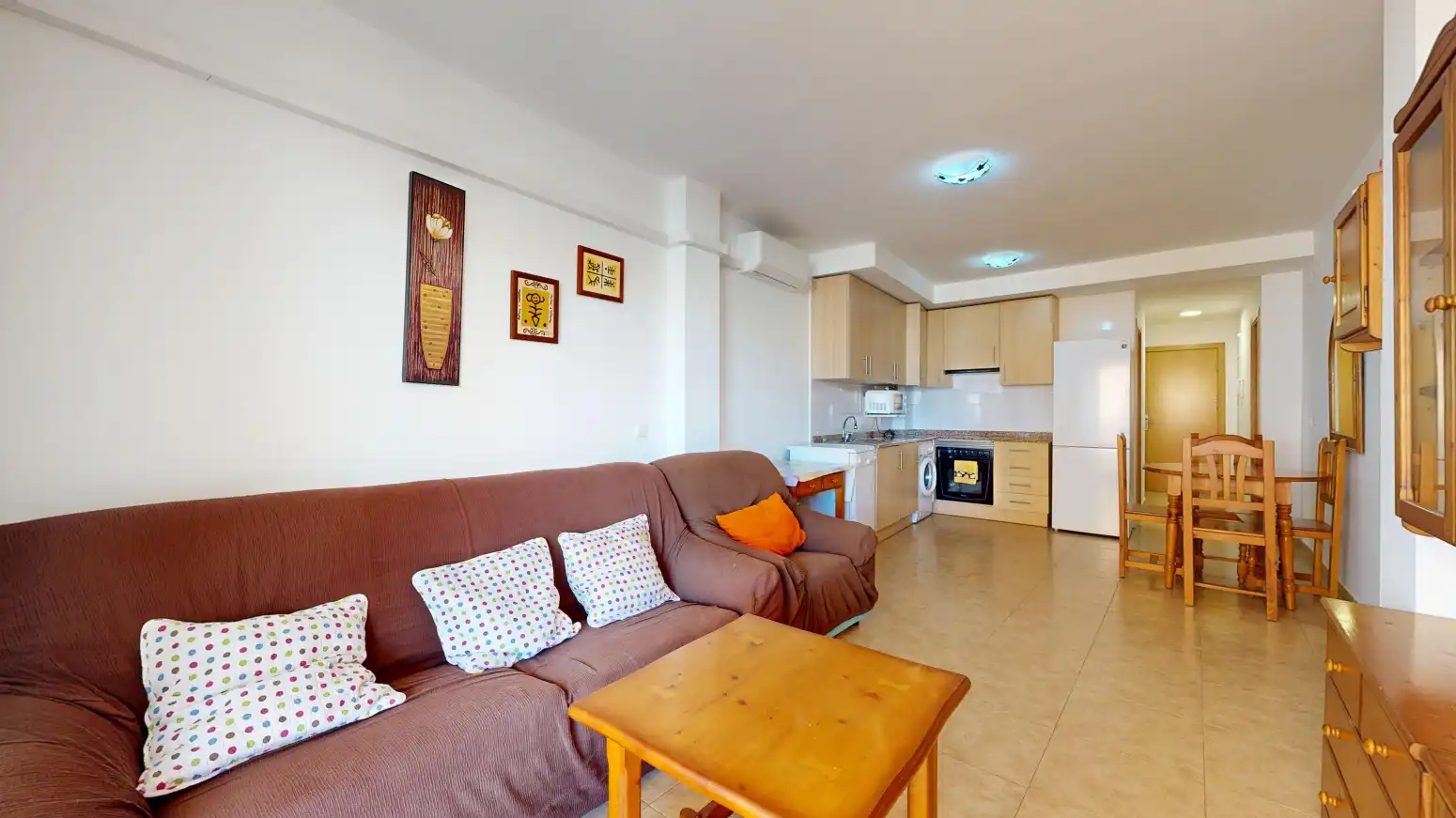 Living room of Flat for sale in Chilches / Xilxes  with Terrace and Balcony
