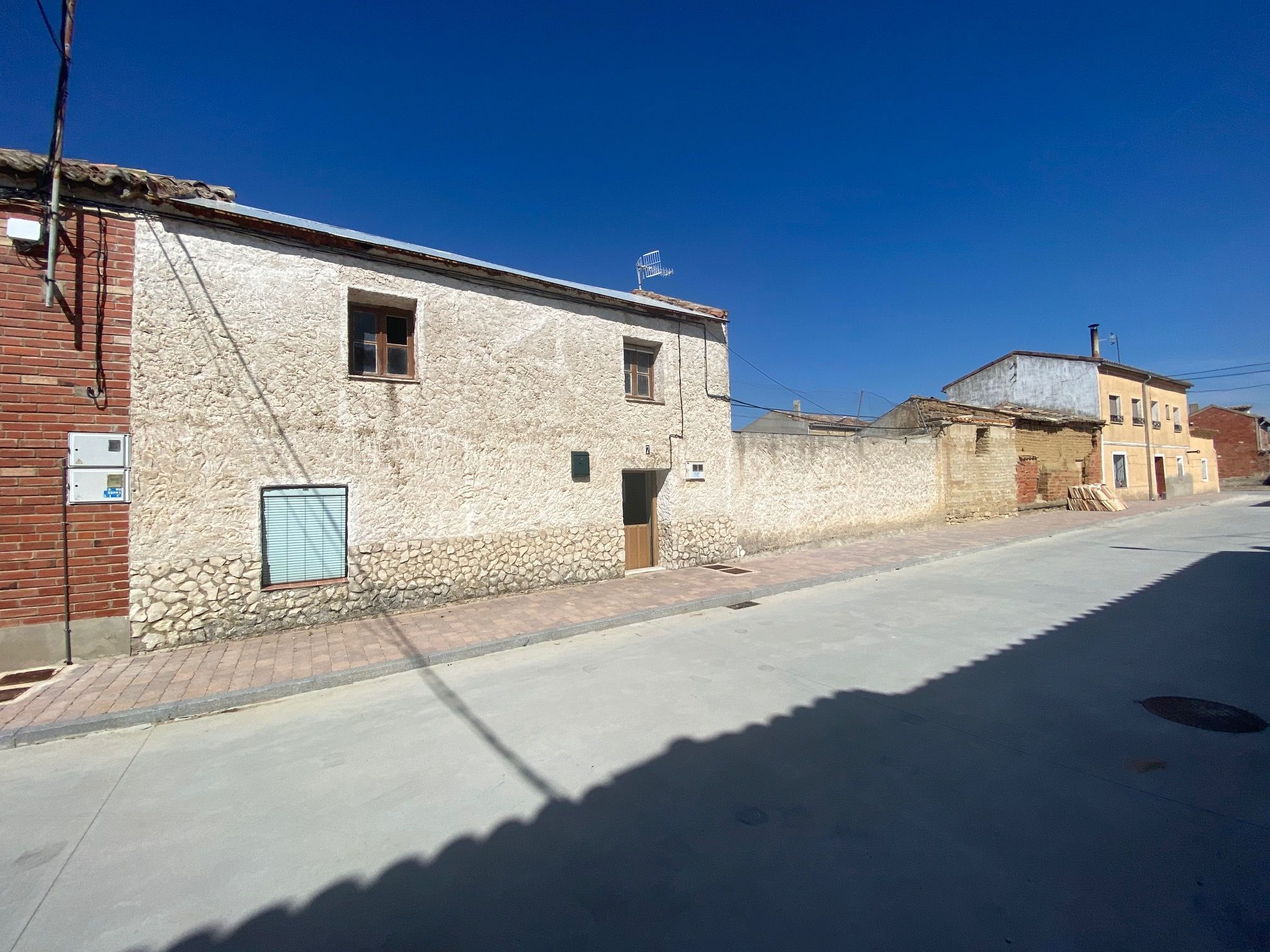 Vista exterior de Casa o xalet en venda en Valoria la Buena