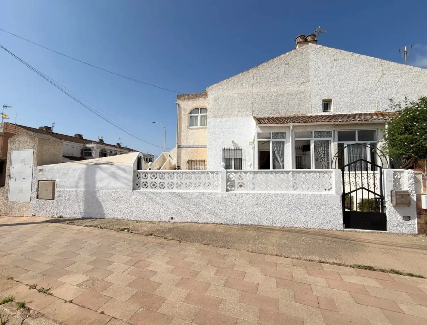 Vista exterior de Casa o xalet en venda en San Javier amb Jardí privat, Terrassa i Traster