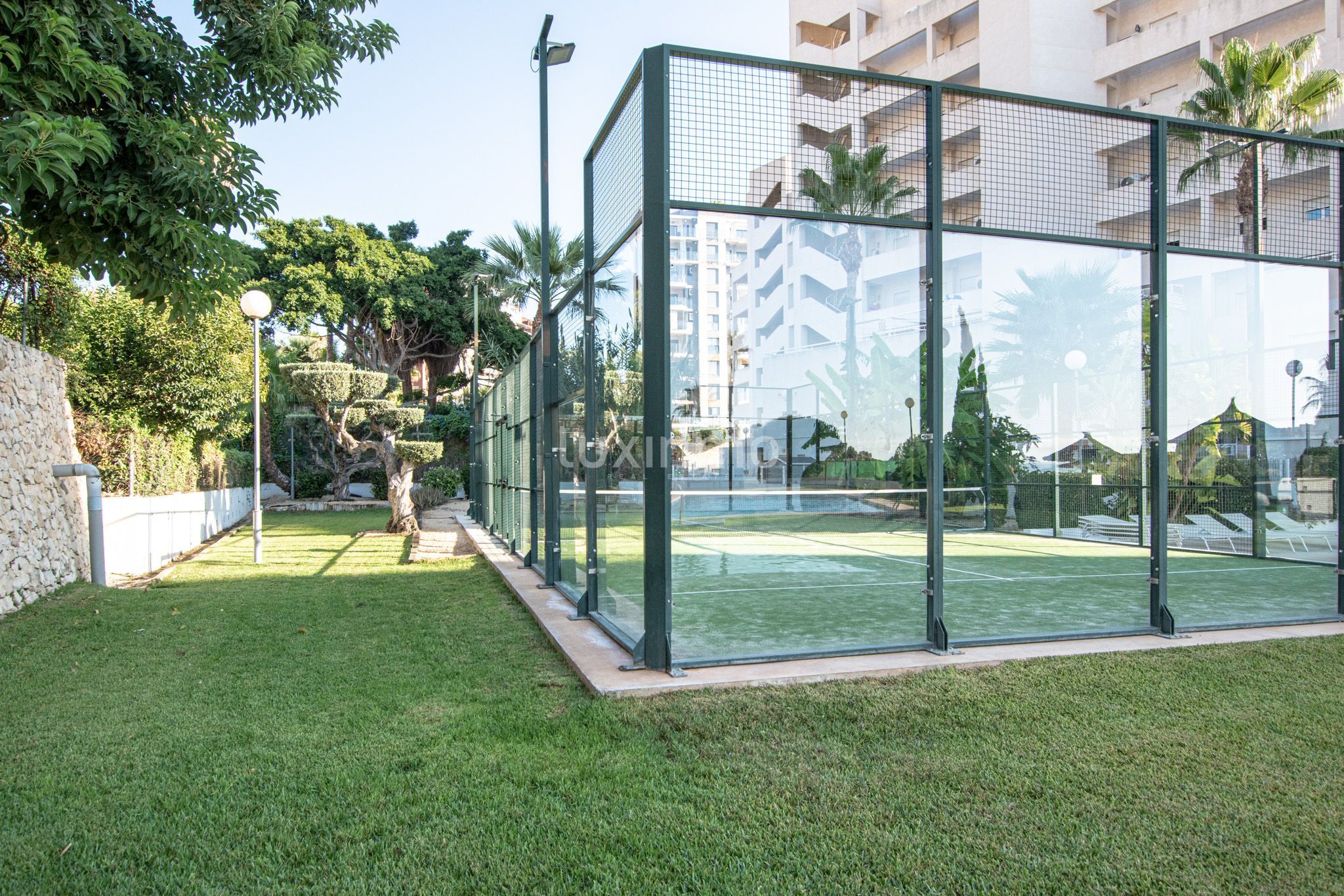 Piscina de Pis en venda en Calpe / Calp amb Aire condicionat, Jardí privat i Terrassa