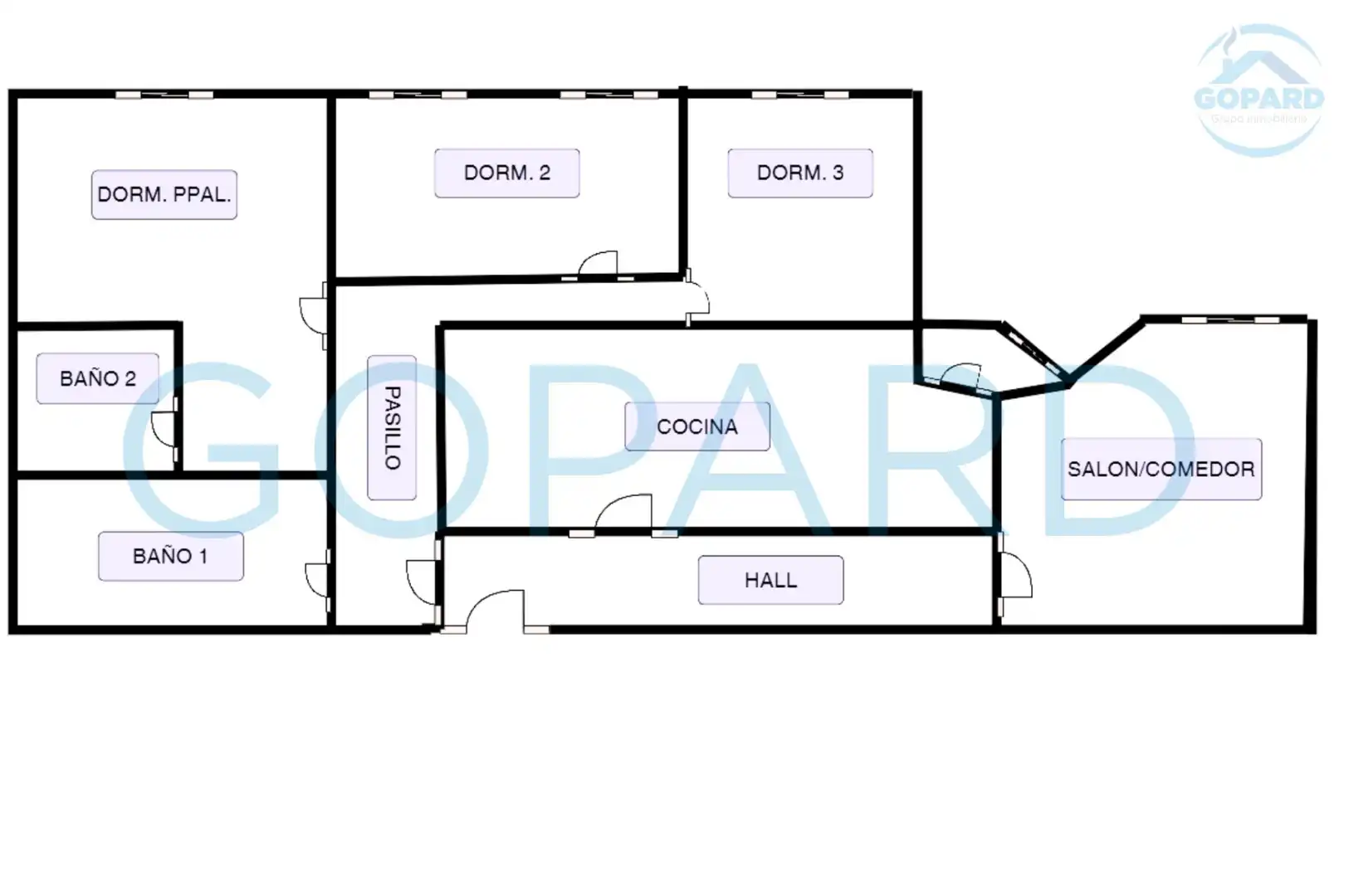 Flat for sale in Madrid  with Air Conditioner, Heating and Parquet flooring