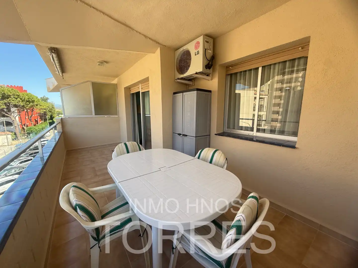 Terrassa de Apartament en venda en Peñíscola / Peníscola amb Aire condicionat, Terrassa i Piscina comunitària