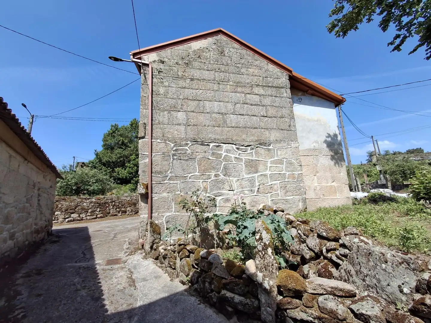 Vista exterior de Finca rústica en venda en San Cristovo de Cea