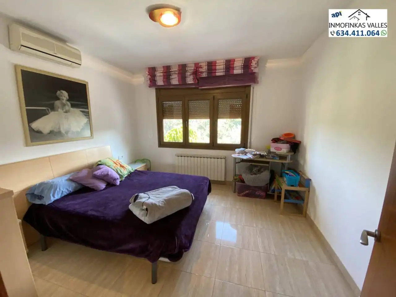 Habitación de Casa o chalet en venta en Lliçà de Vall con Aire acondicionado, Calefacción y Jardín privado