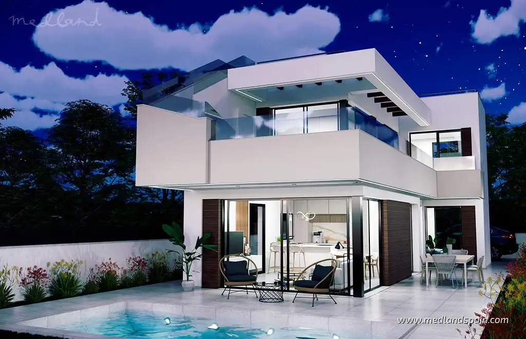Chalet con piscina en venta en El Pinar de Campoverde, imagen 4